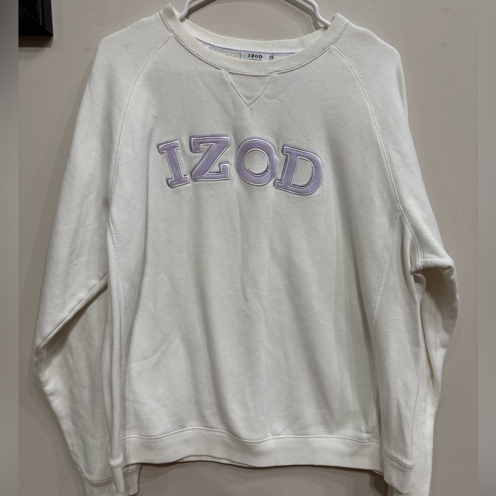 Izod Cream Golf Classix Sweater
